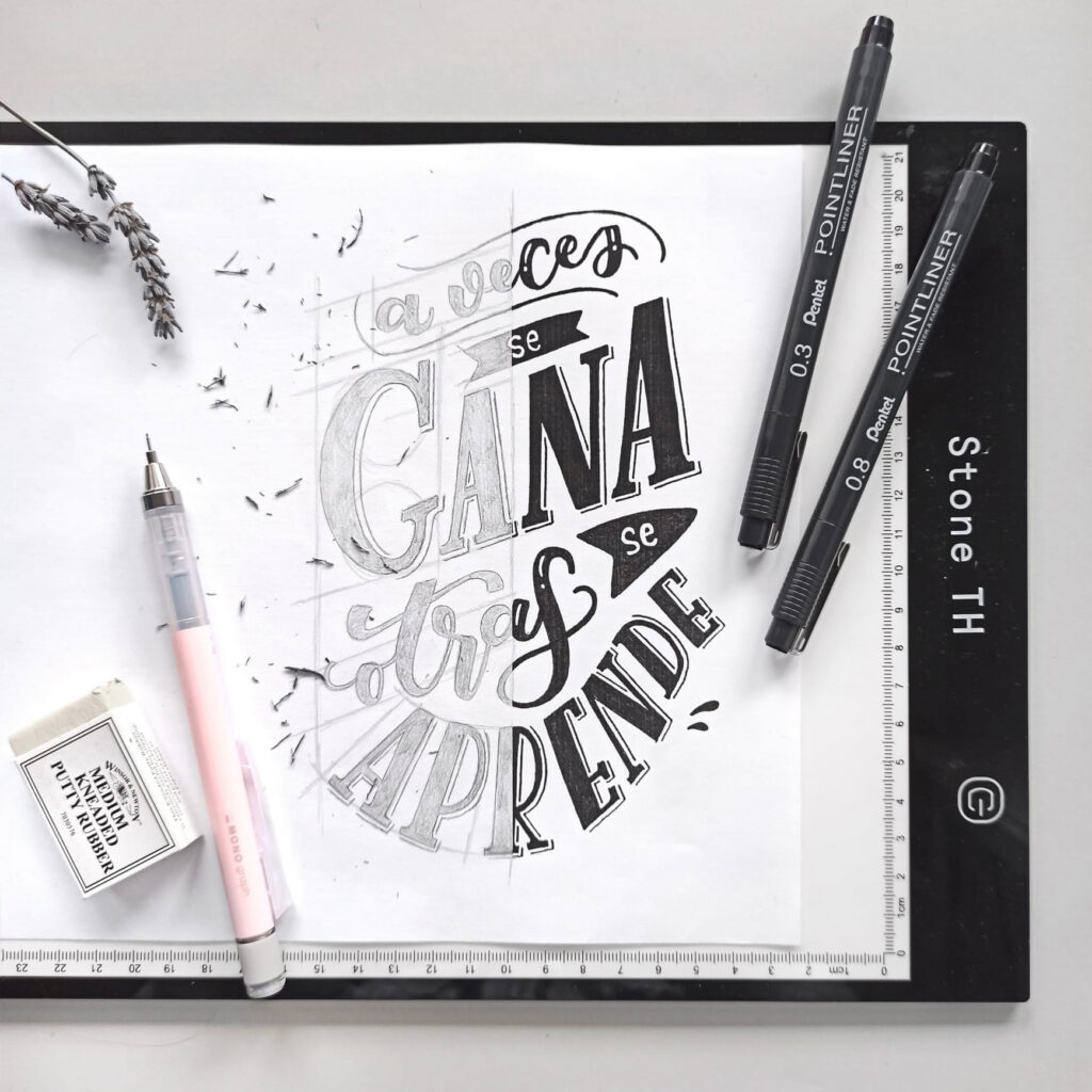eva ruiz letras creativas lettering
