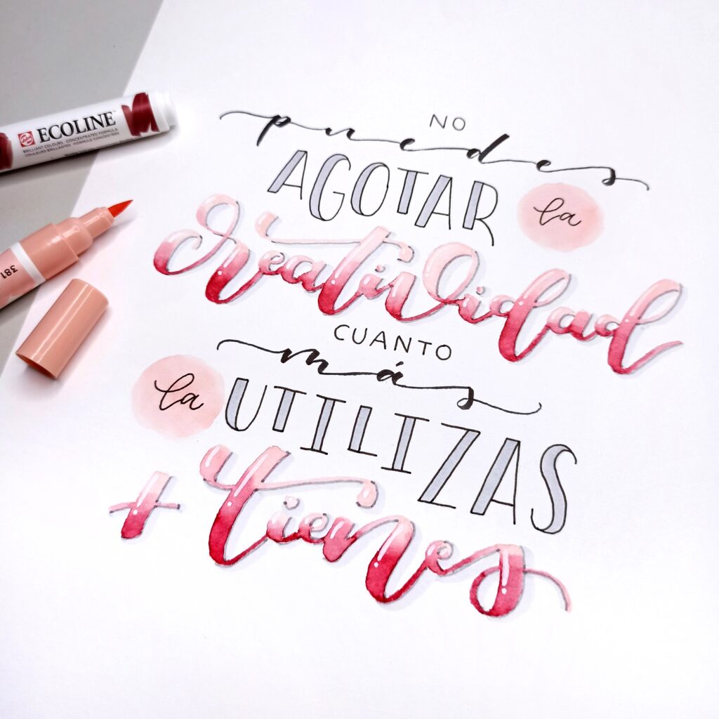 Creativa taller de arte Eva Ruiz Lettering