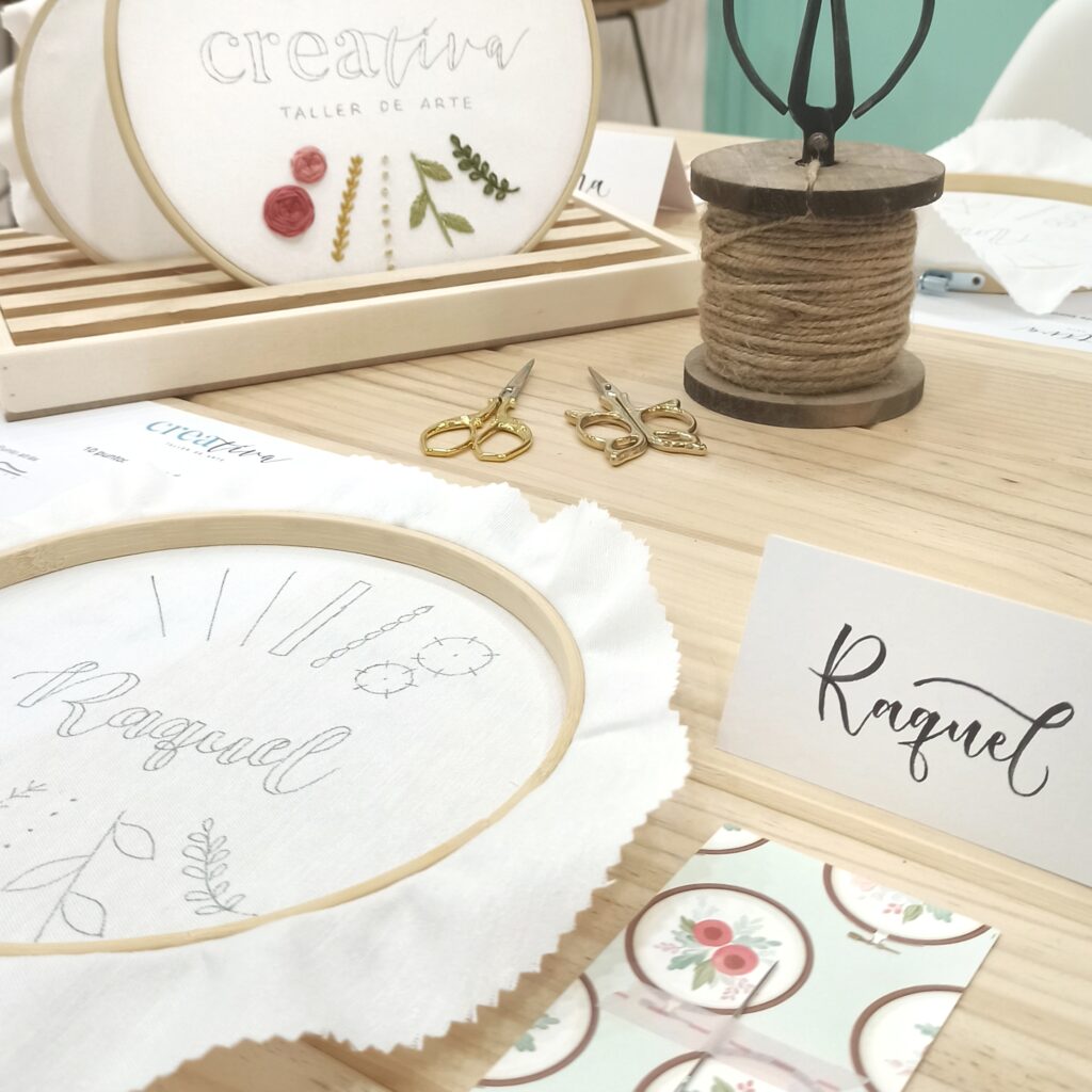Creativa taller de arte Eva Ruiz Bordado