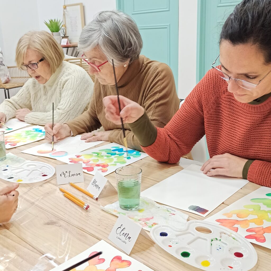 Creativa taller de arte Eva Ruiz Acuarela