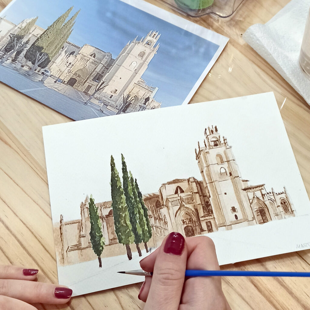 Creativa taller de arte Eva Ruiz Acuarela