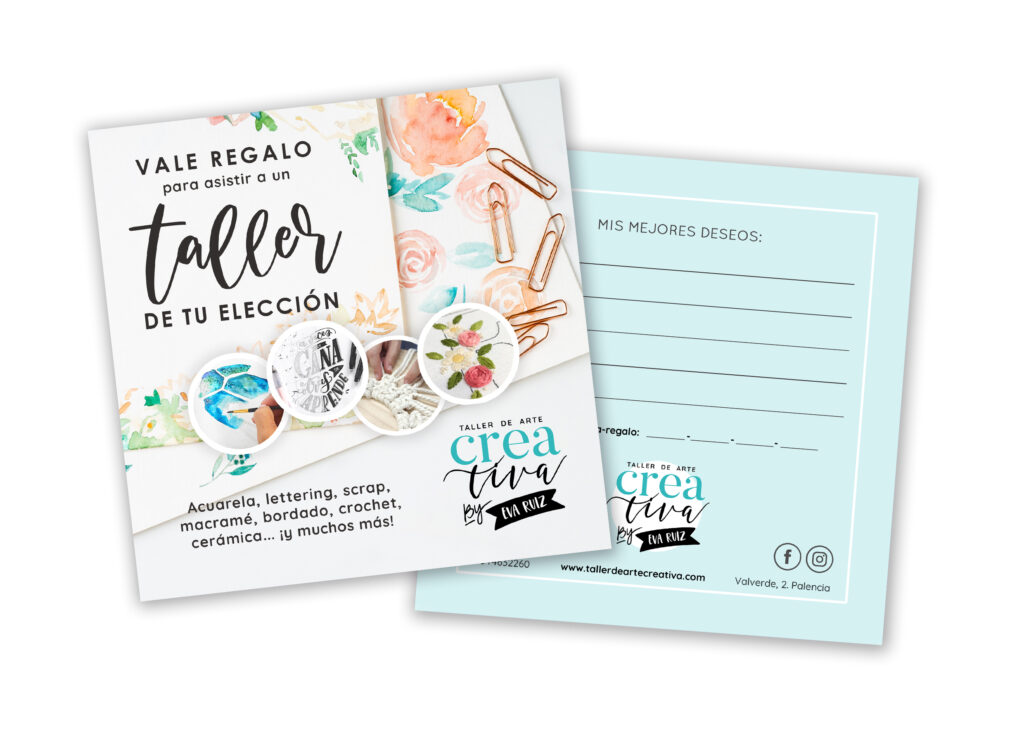 tarjeta-regalo Creativa